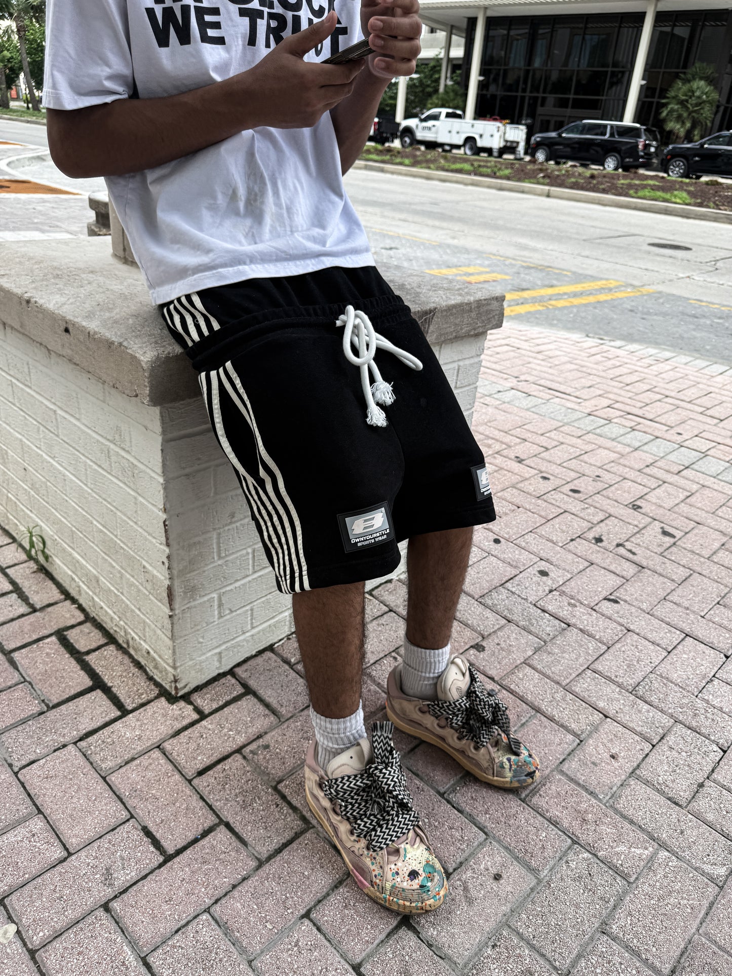 V2 DOUBLE WAISTED SHORTS