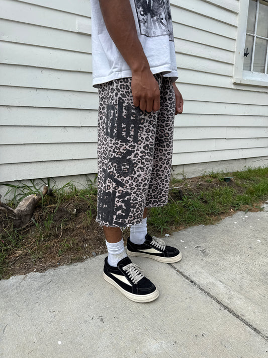 Japan Leopard Print Shorts