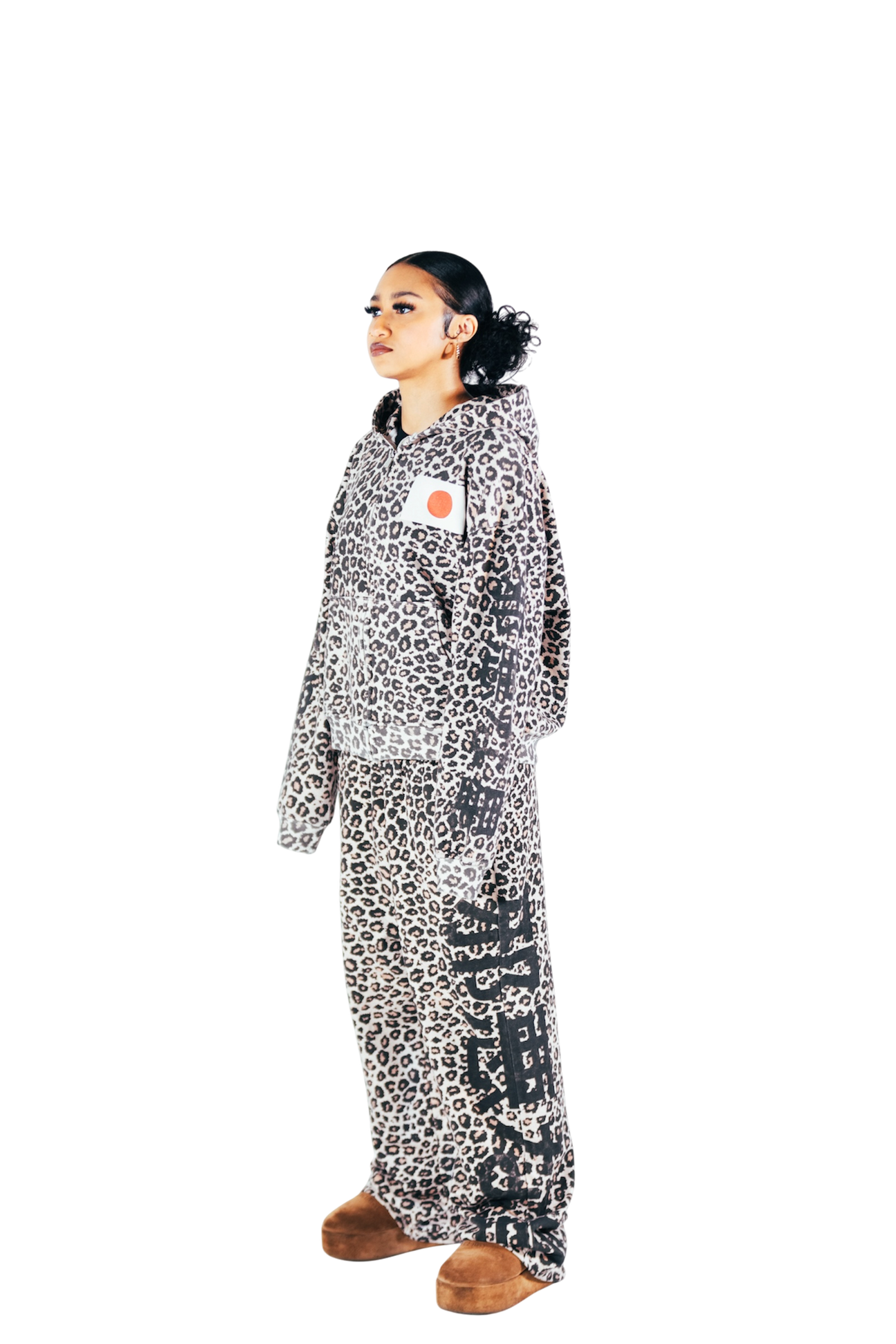 JAPAN LEOPARD PRINT ZIP UP