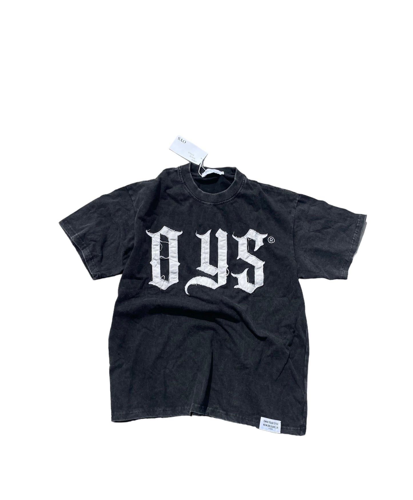 FABRIC TEE BLACK