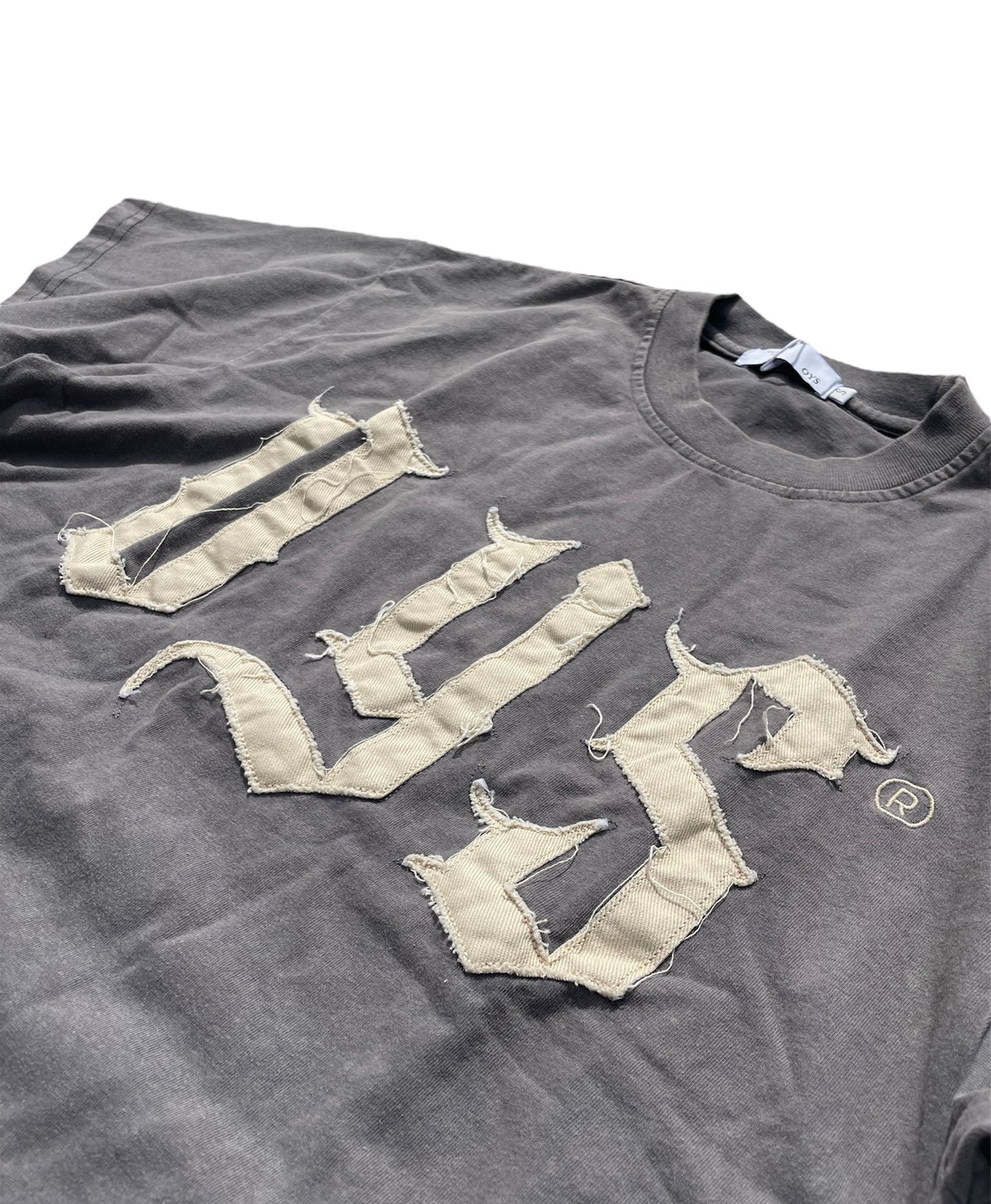 FABRIC TEE GREY