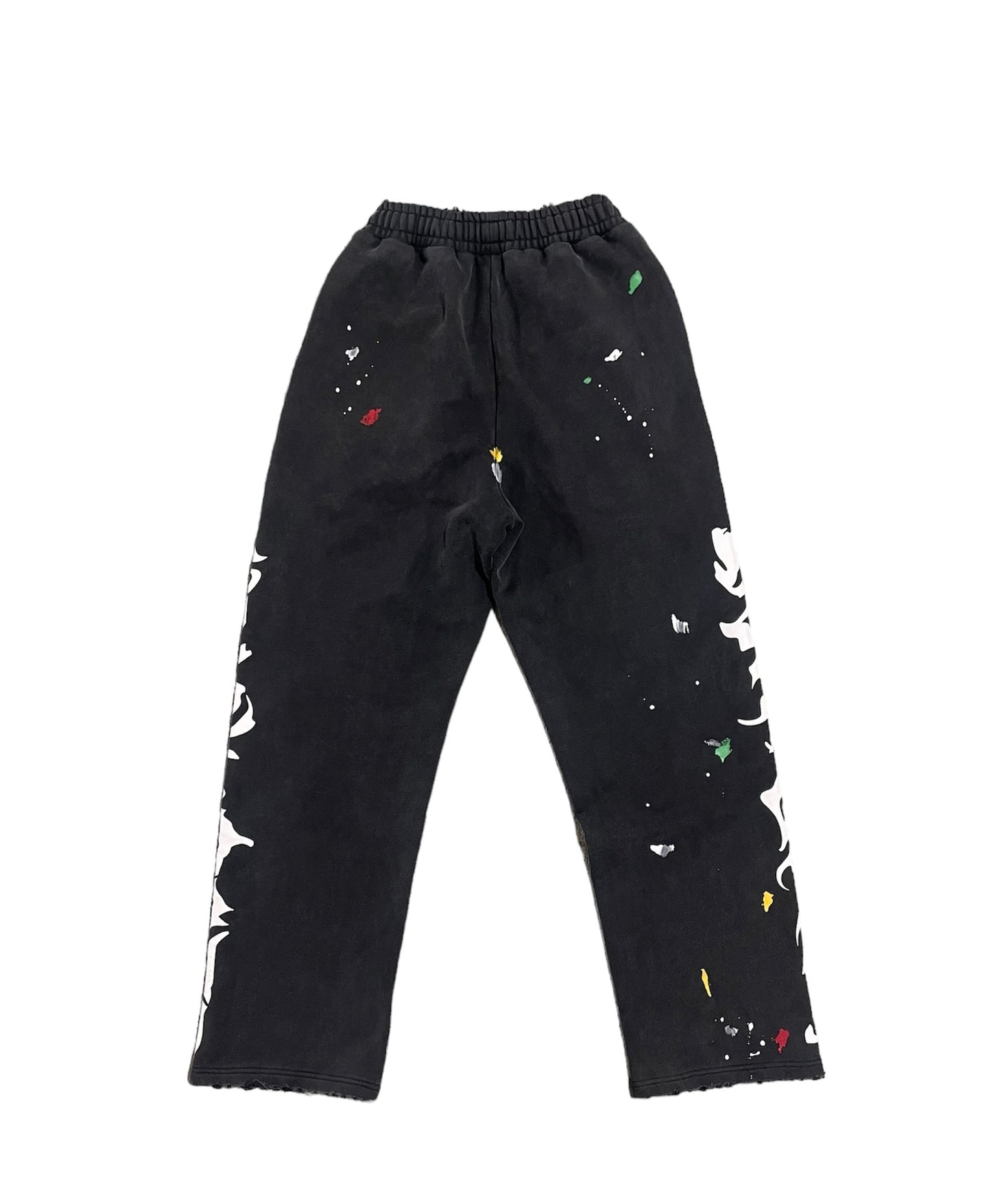 EVIL STAR PATCHWORK PANTS (NOIR)