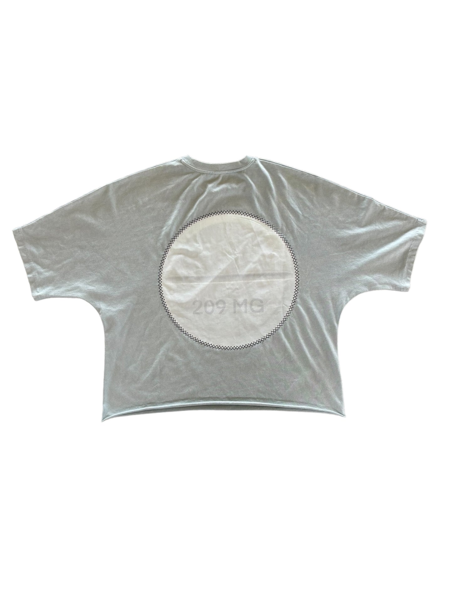 X PILL DROP SHOULDER TEE [BABY BLUE]